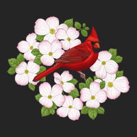 Red Cardinal Bird & Pink Dogwood Flower Unisex Hoodie | Artistshot