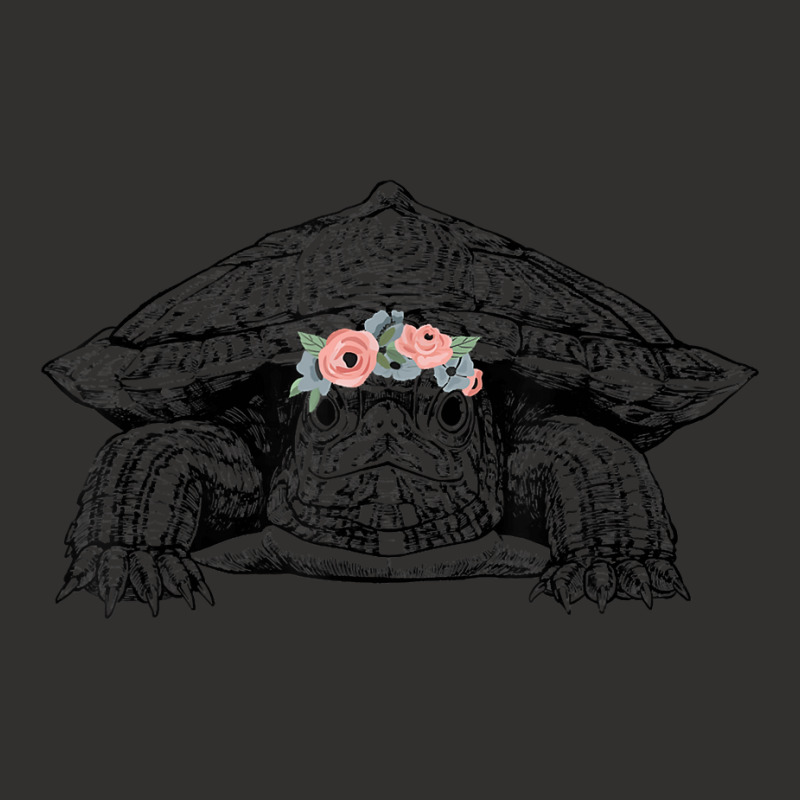 Red Eared Slider Turtle With Floral Headband Champion Hoodie | Artistshot