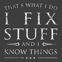 That's What I Do I Fix Stuff And I Know Things Funny Saying Men's Polo Shirt | Artistshot