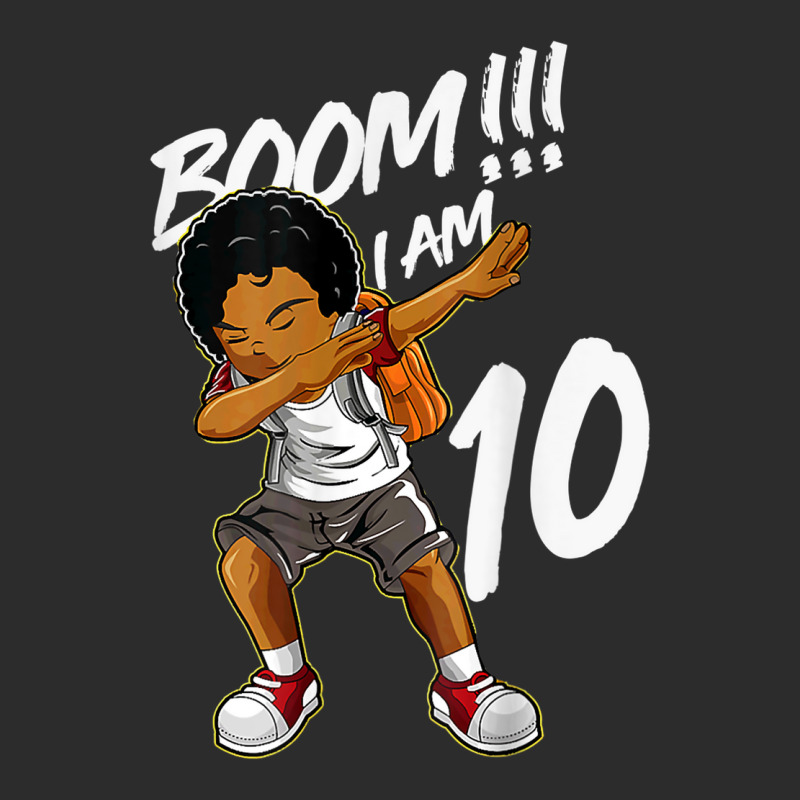 Boom I'm 10 Year Old Black Boy Dabbing 10th Birthday Party Exclusive T-shirt | Artistshot