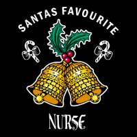 Santas Favourite Nurse Shirt Funny Santa Christmas Tshirt Boy Girl Hol V-neck Tee | Artistshot