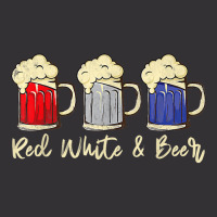 Red White & Beer 4th Of July Wine Red White Blue Beer Vintage Hoodie | Artistshot