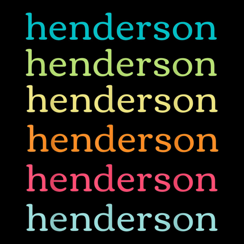 Henderson Nevada (nv) Cute And Colorful Repeating Text Maternity Scoop Neck T-shirt by Bewitch | Artistshot