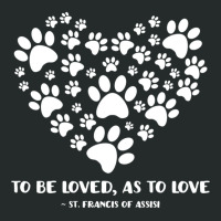 St Francis Of Assisi Patron Saint Of Animals Dog Owner Long Sleeve T S Women's Triblend Scoop T-shirt | Artistshot