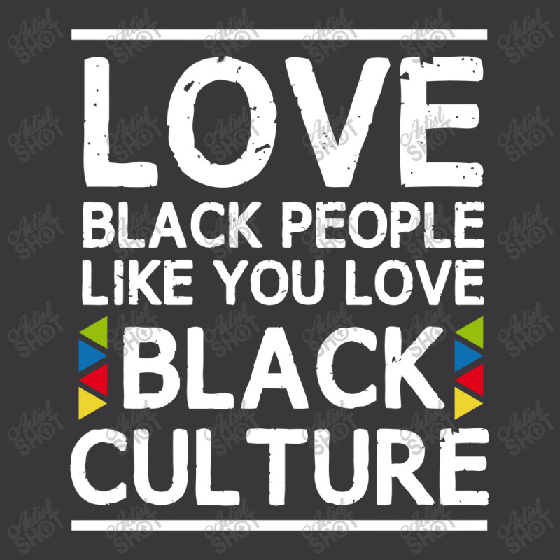 Love Black People Like You Love Black Culture Ladies Curvy T-Shirt by mysticland_nft | Artistshot