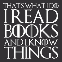 That's What I Do I Read Books And I Know Thingsss Vintage Hoodie | Artistshot