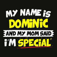 Dominic T Shirt My Mom Said I'm Special Scorecard Crop Tee | Artistshot