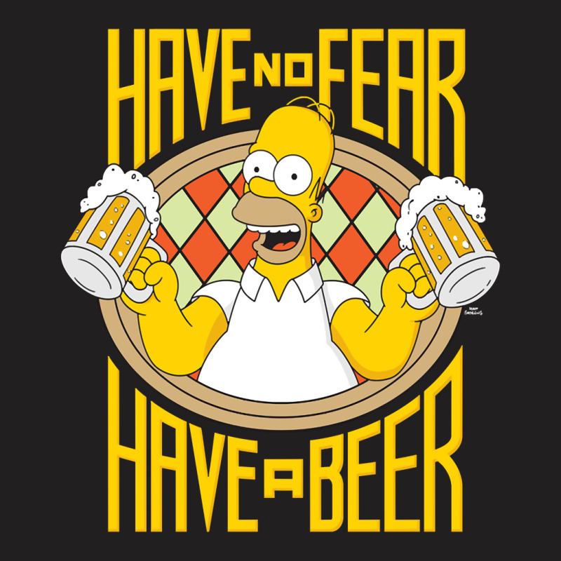 Us The Simpsons Homer Beer Fear 01_h Pullover T-shirt | Artistshot