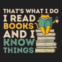 That's What I Do Reading Cat - Funny Book & Cat Lover T-shirt | Artistshot