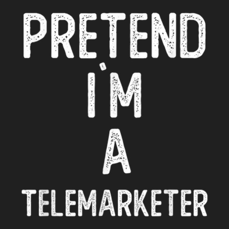 Pretend I`m A Telemarketer Shirt Funny Halloween Ladies Polo Shirt by Color | Artistshot