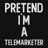 Pretend I`m A Telemarketer Shirt Funny Halloween Scorecard Crop Tee | Artistshot