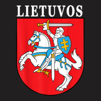 Lietuvos Emblem Lithuanian Coat Of Arms National Pride T Shirt T-shirt | Artistshot