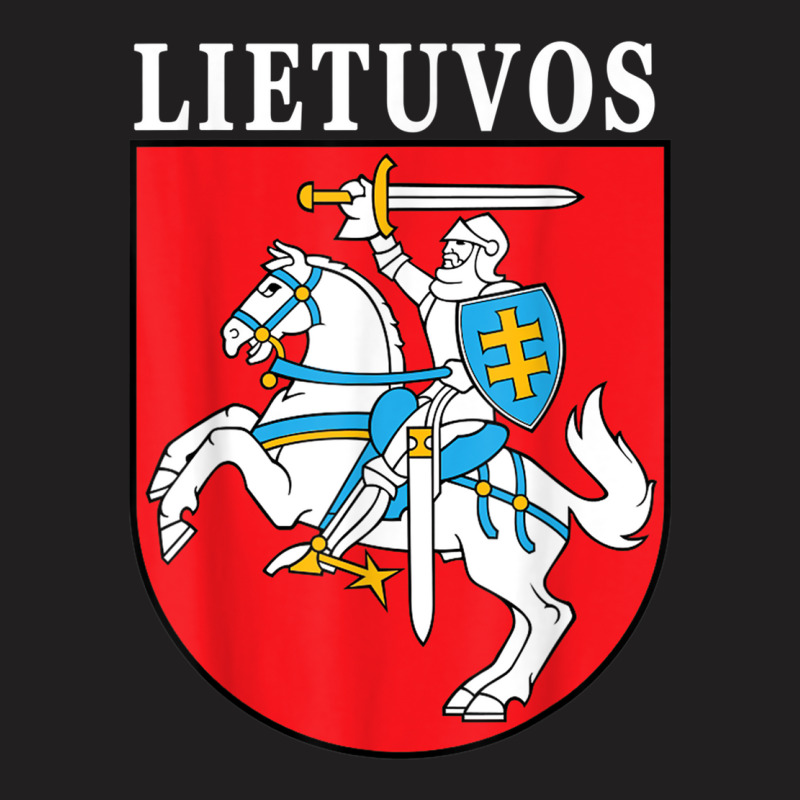 Lietuvos Emblem Lithuanian Coat Of Arms National Pride T Shirt T-Shirt by cm-arts | Artistshot