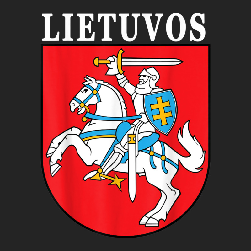 Lietuvos Emblem Lithuanian Coat Of Arms National Pride T Shirt 3/4 Sleeve Shirt by cm-arts | Artistshot