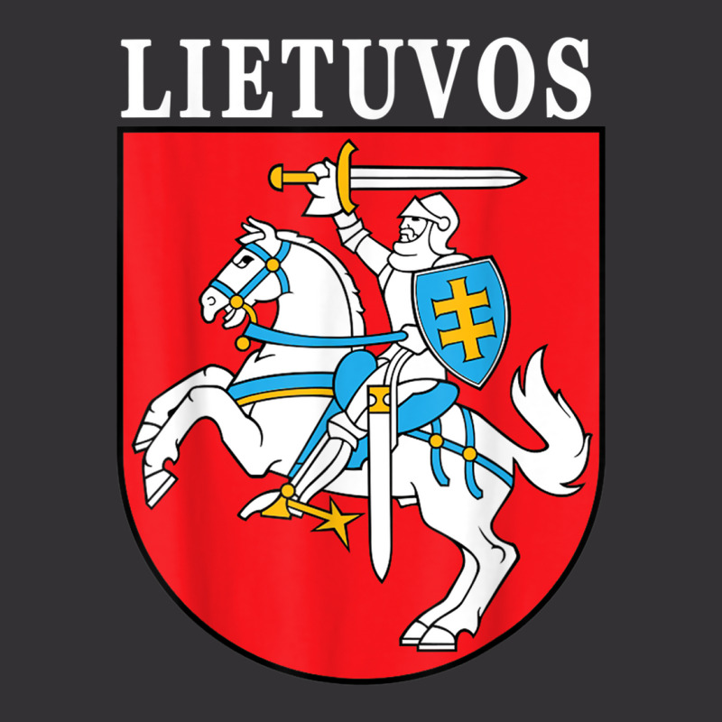 Lietuvos Emblem Lithuanian Coat Of Arms National Pride T Shirt Vintage Hoodie by cm-arts | Artistshot