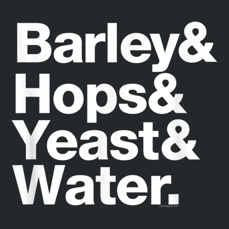 Ripple Junction Barley & Hop & Yeast & Water Crewneck Sweatshirt | Artistshot