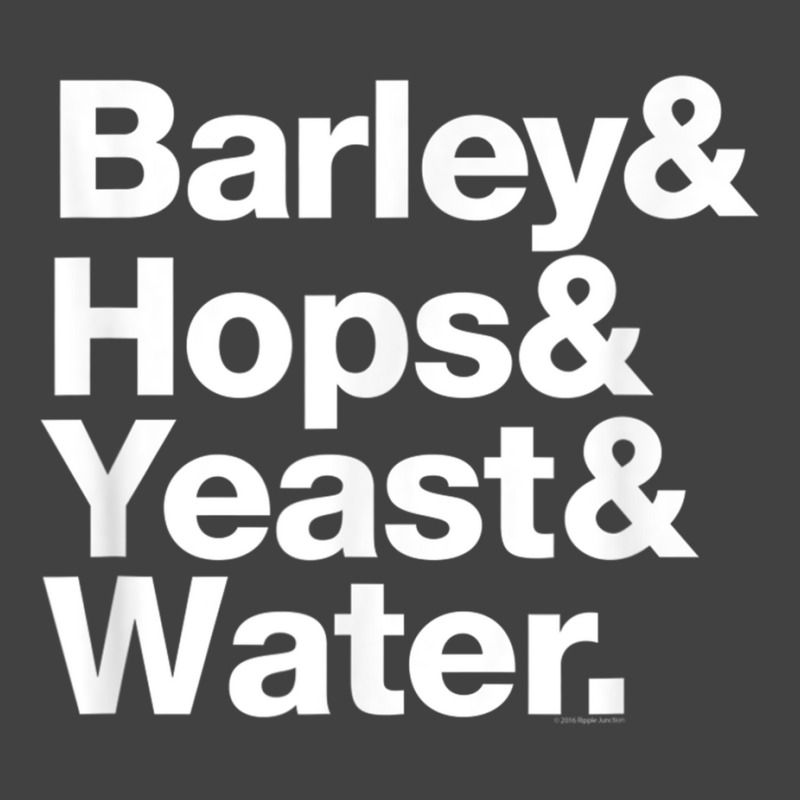 Ripple Junction Barley & Hop & Yeast & Water Vintage T-shirt | Artistshot