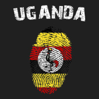 Uganda Fingerprint Flag Country Pride Heritage Shirt Drawstring Bags | Artistshot