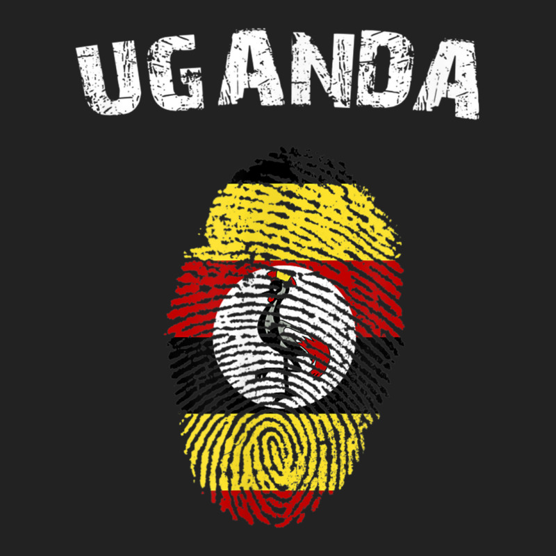 Uganda Fingerprint Flag Country Pride Heritage Shirt Backpack by cm-arts | Artistshot