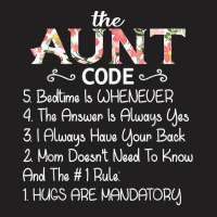 The Aunt Code Funny Aunt Lover Auntie T-shirt | Artistshot