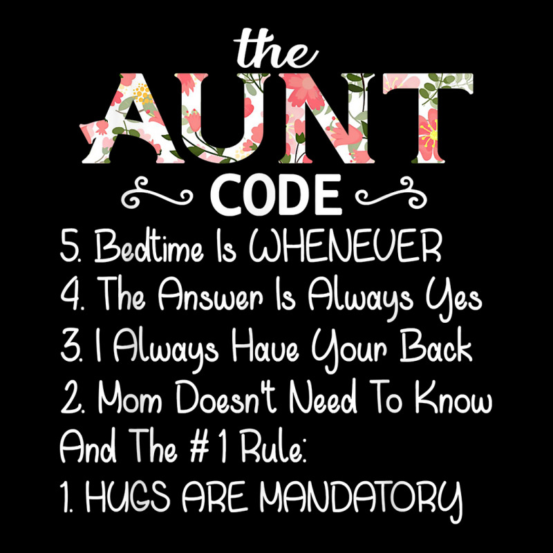 The Aunt Code Funny Aunt Lover Auntie V-neck Tee | Artistshot