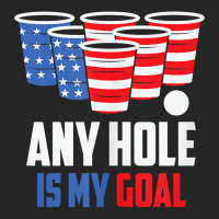 Usa Flag Beer Pong Game 4th Of July Beer Any Hole Is My Goal Tank Top Unisex Hoodie | Artistshot