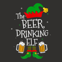 The Beer Drinking Elf Matching Family Drinker Merry Xmas Day Champion Hoodie | Artistshot