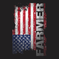 Usa Flag Farmer, American Farmers Tee Patriotic Gift T-shirt | Artistshot