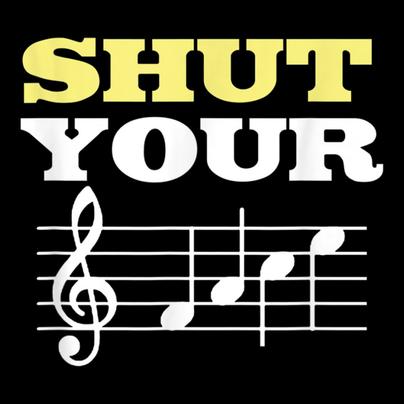 Shut Your Face Humor Piano Shirt For Pianist V-neck Tee | Artistshot