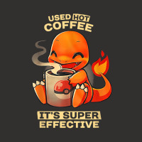 Used Hot Coffee It's Supers Effective Caffeine Addicted Champion Hoodie | Artistshot