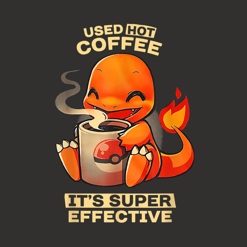 Used Hot Coffee It's Supers Effective Caffeine Addicted Champion Hoodie | Artistshot