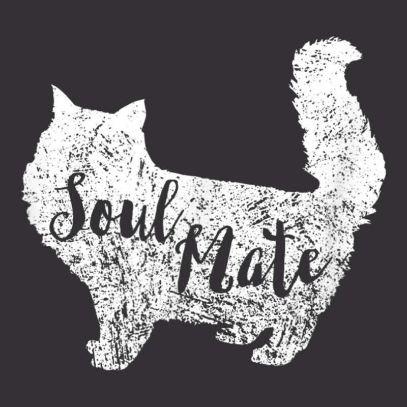 Soul Mate Cat T Shirt Distressed Vintage Look Vintage Hoodie by cm-arts | Artistshot