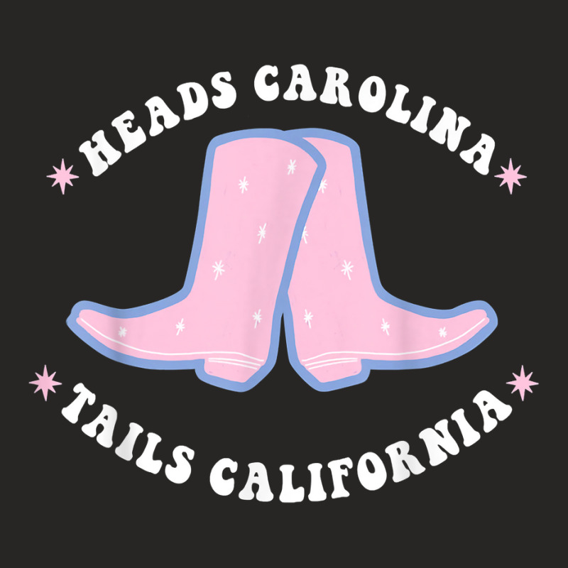 Cowgirl Boots Heads Carolina Tail California Western Country T Shirt Ladies Fitted T-Shirt by cm-arts | Artistshot