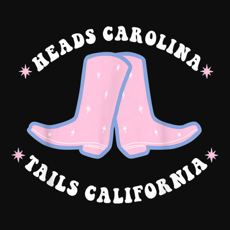 Cowgirl Boots Heads Carolina Tail California Western Country T Shirt Crop Top by cm-arts | Artistshot