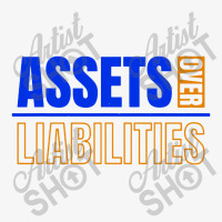 Assets Over Liabilities Ladies Fitted T-shirt | Artistshot