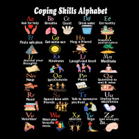 Coping Skills Alphabet Mental Health Awareness Women Kids T Shirt Men's Long Sleeve Pajama Set | Artistshot