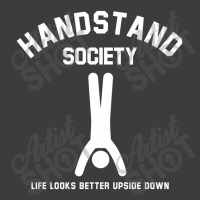 Handstand Society Life Looks Better Upside Down Men's Polo Shirt | Artistshot