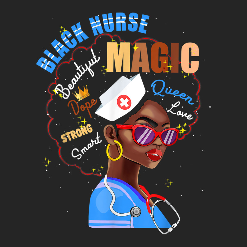 Womens Magic Black Nurse Melanin Black Pride Nurses Day Unisex Hoodie | Artistshot