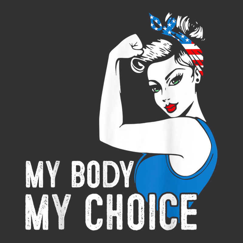 My Body My Choice Pro Choice Messy Bun Her Body Her Choice T Shirt Vintage Short | Artistshot