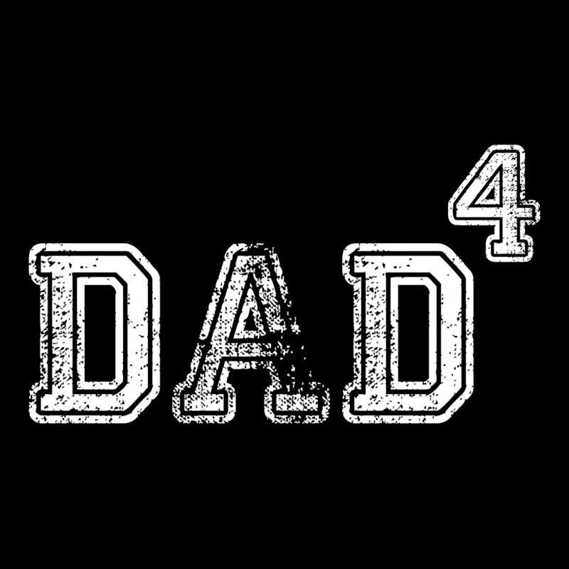 Dad To The Second Power ( Dad Of 4 ) Zipper Hoodie | Artistshot