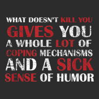 Gives You Coping Mechanism Funny Sayings T Shirt X Exclusive T-shirt | Artistshot