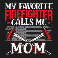 Womens My Favorite Firefighter Calls Me Mom Firefighting Fireman Hoodie & Jogger Set | Artistshot