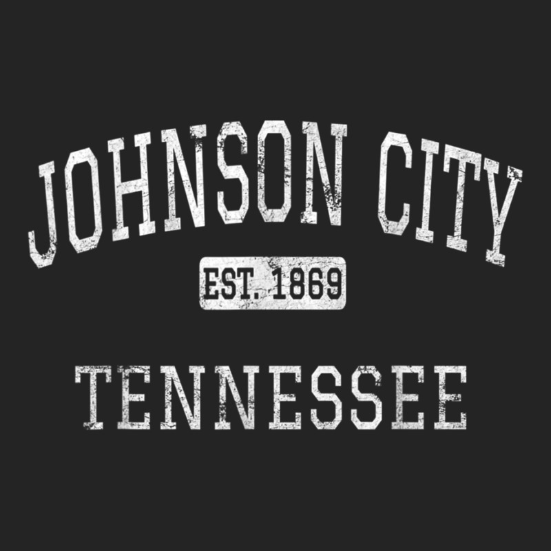 Johnson City Tennessee Tn Vintage T Shirt 3/4 Sleeve Shirt by cm-arts | Artistshot