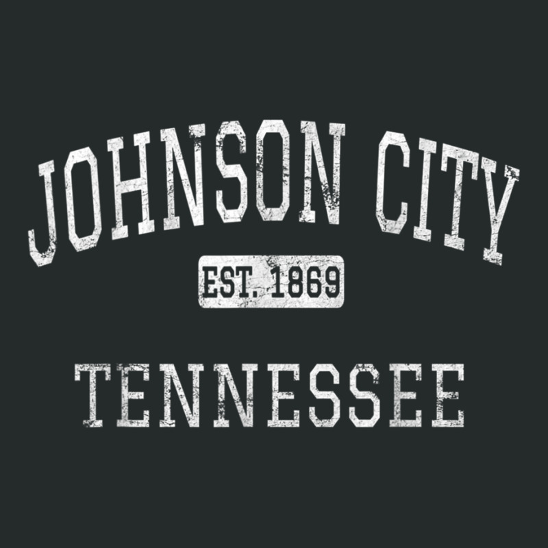 Johnson City Tennessee Tn Vintage T Shirt Women's Triblend Scoop T-shirt by cm-arts | Artistshot