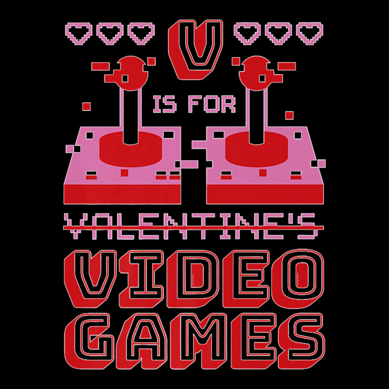 Valentines Day Gaming Holiday Game Valentine Premium Cropped Hoodie by cm-arts | Artistshot