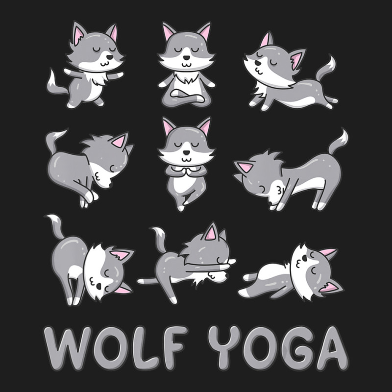 Wolf Yoga Wolf Yoga Pose Meditation Men Women Kids Classic T-shirt by Kuwannin528 | Artistshot