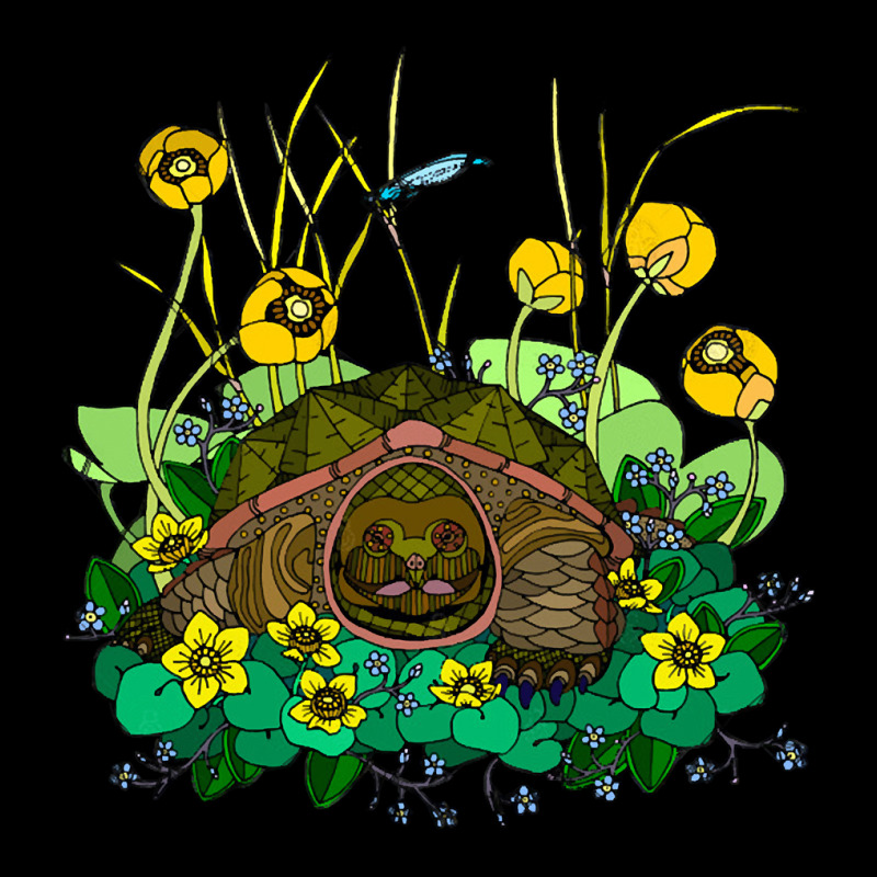 Snapping Turtle, Snapping Turtle Vintage, Snapping Turtle Art, Animal, Pocket T-shirt | Artistshot