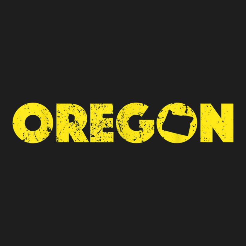 Home State Of Oregon Pride Eugene Or Green & Yellow S500072 Classic T-shirt by cm-arts | Artistshot