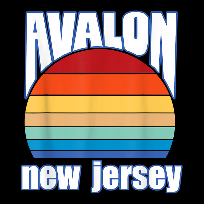 Avalon New Jersey Retro Sunset Nj Summer Beach Vacation T Shirt Toddler Sweatshirt | Artistshot