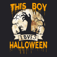 Halloween Costume This Boy Loves Halloween Youth Tee | Artistshot